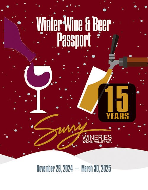 North Carolina Wine & Beer Passport Yadkin Valley